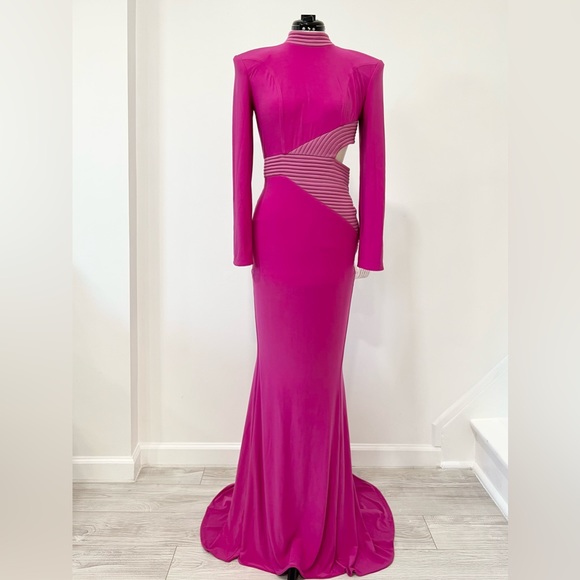 ZHIVAGO Signature Message To Love Gown Long Dress - Picture 3 of 9